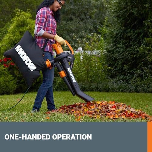 🍃 3-in-1 Electric Leaf Blower, Vacuum & Mulcher – Your Ultimate Garden Tool! 🌟