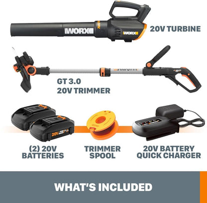 🌱 Cordless String Trimmer – Trim, Edge & Clean Your Lawn with Ease! ⚡